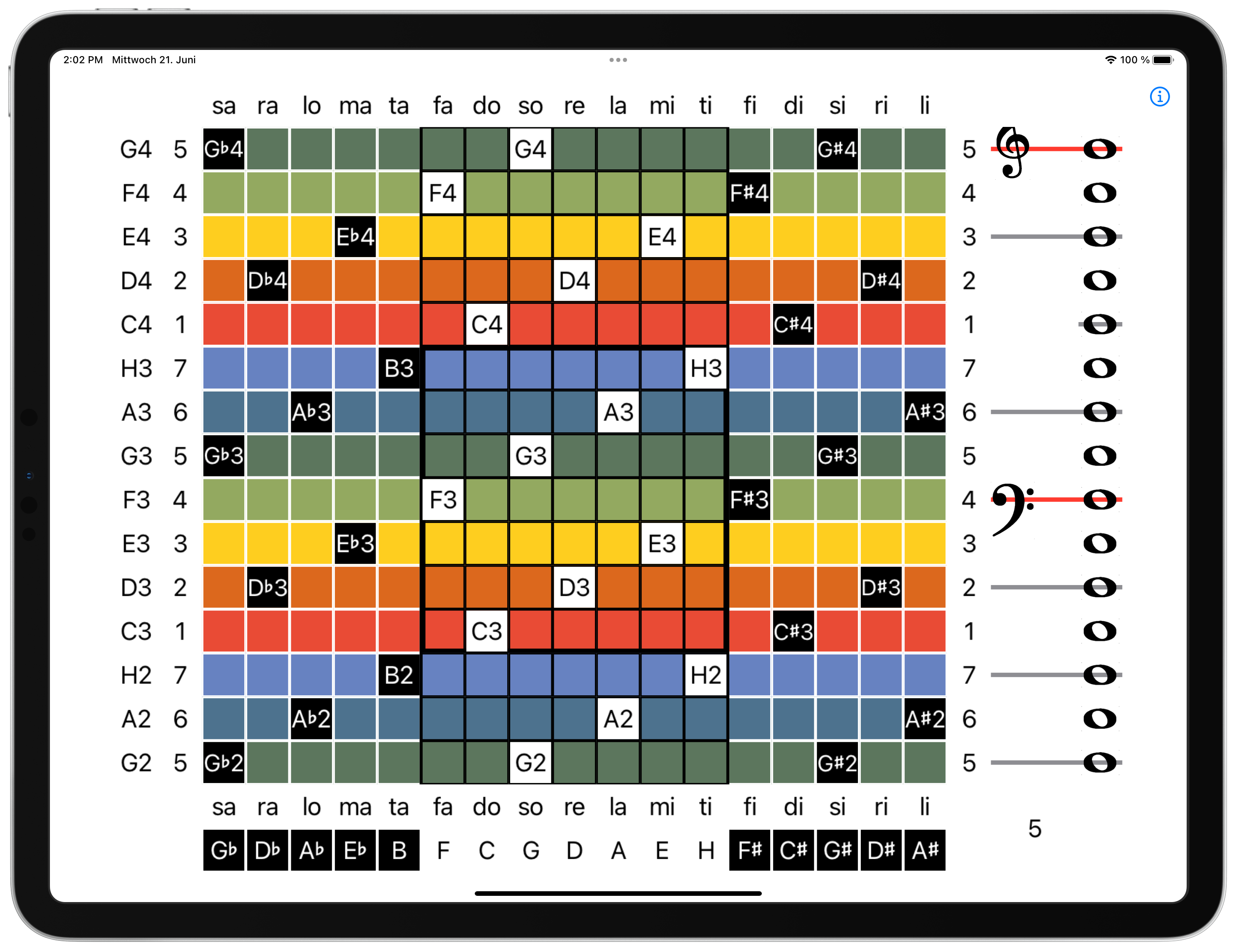 NotenTeppich App